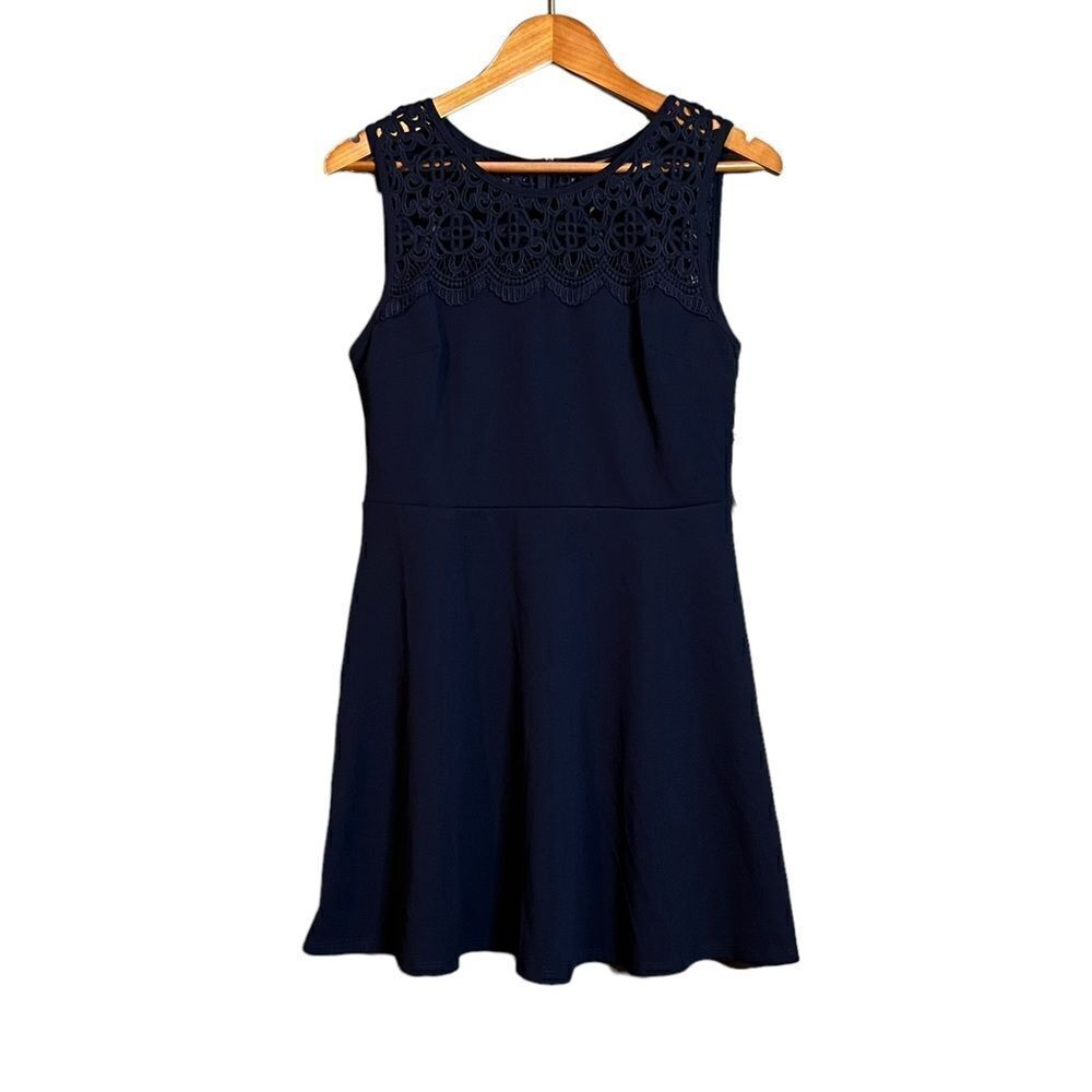 NWT! Lulus navy sleeveless dress. Size xl